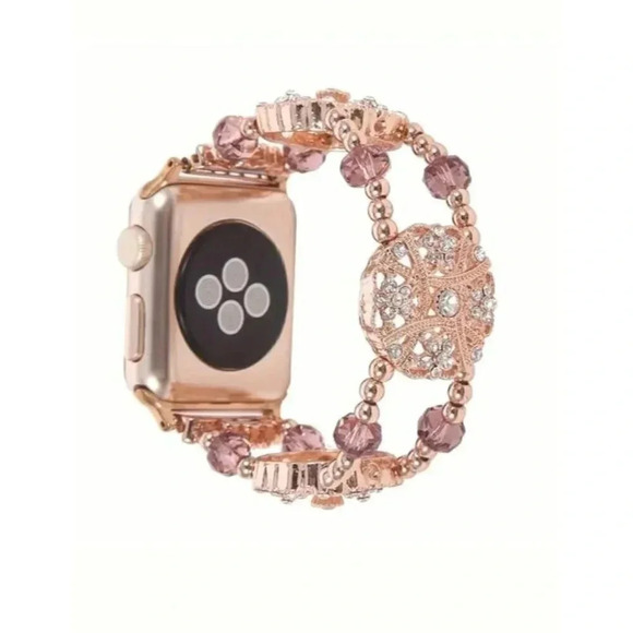 Beaded Apple Watch Band - Picture 1 of 5